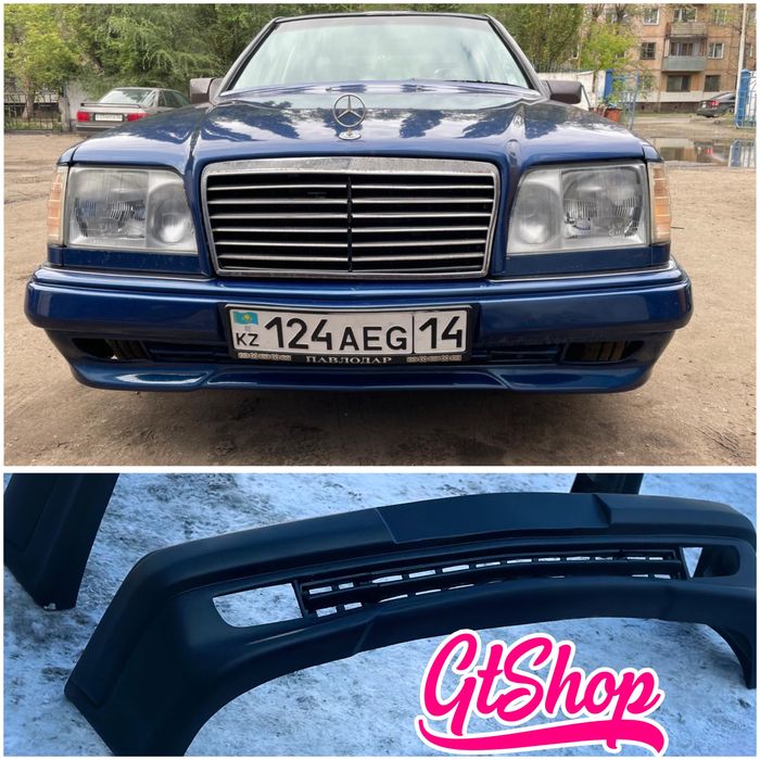 Бампер мерс 124/201/210/211/140/202/190 бмв е34/34,36 E34  спойлер