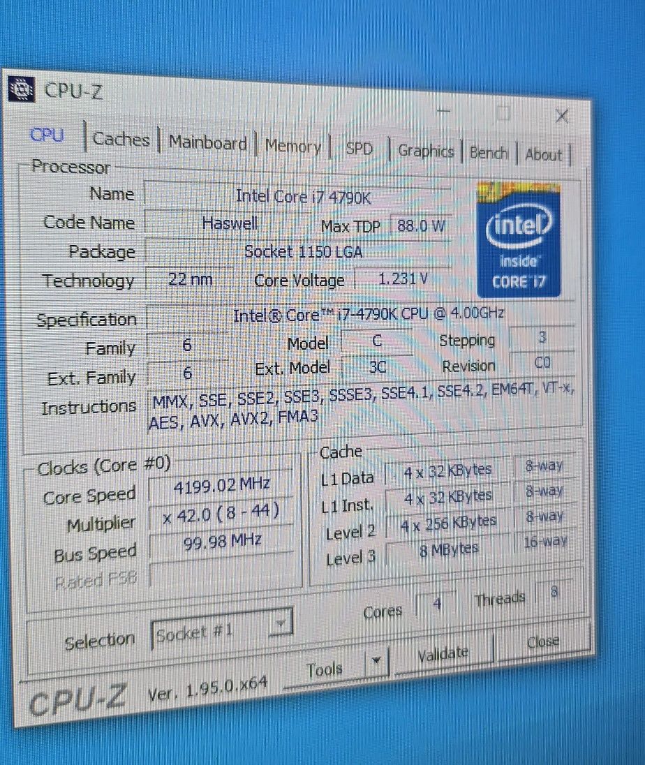 Procesor gaming i7 4790K 4.4GHz 8CPUs socket 1150