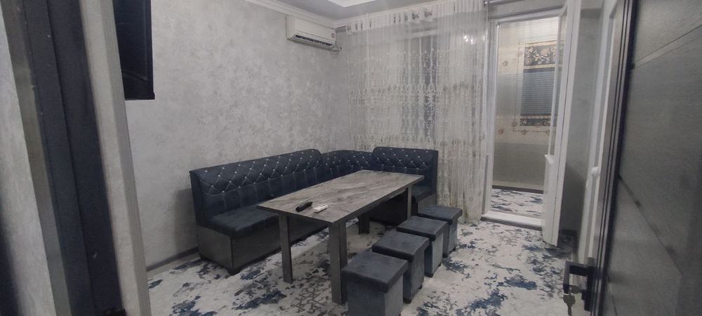 Yunusobod 4 kv orentir Sezam 2 xona evro remont Mebel texnika