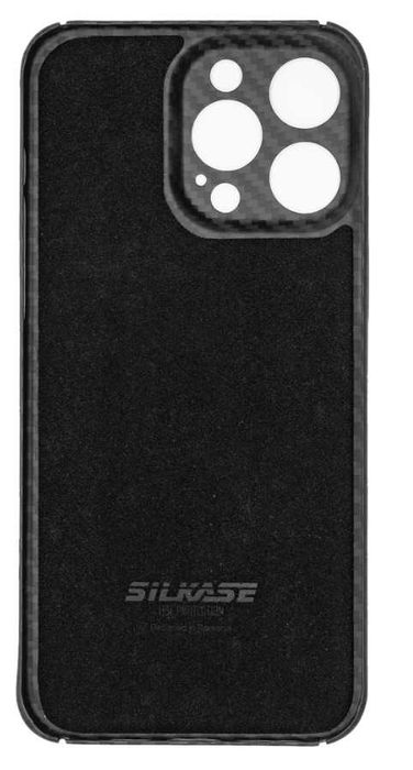 Husa fibra carbon SILKASE pentru Apple iPhone 12 Pro Max