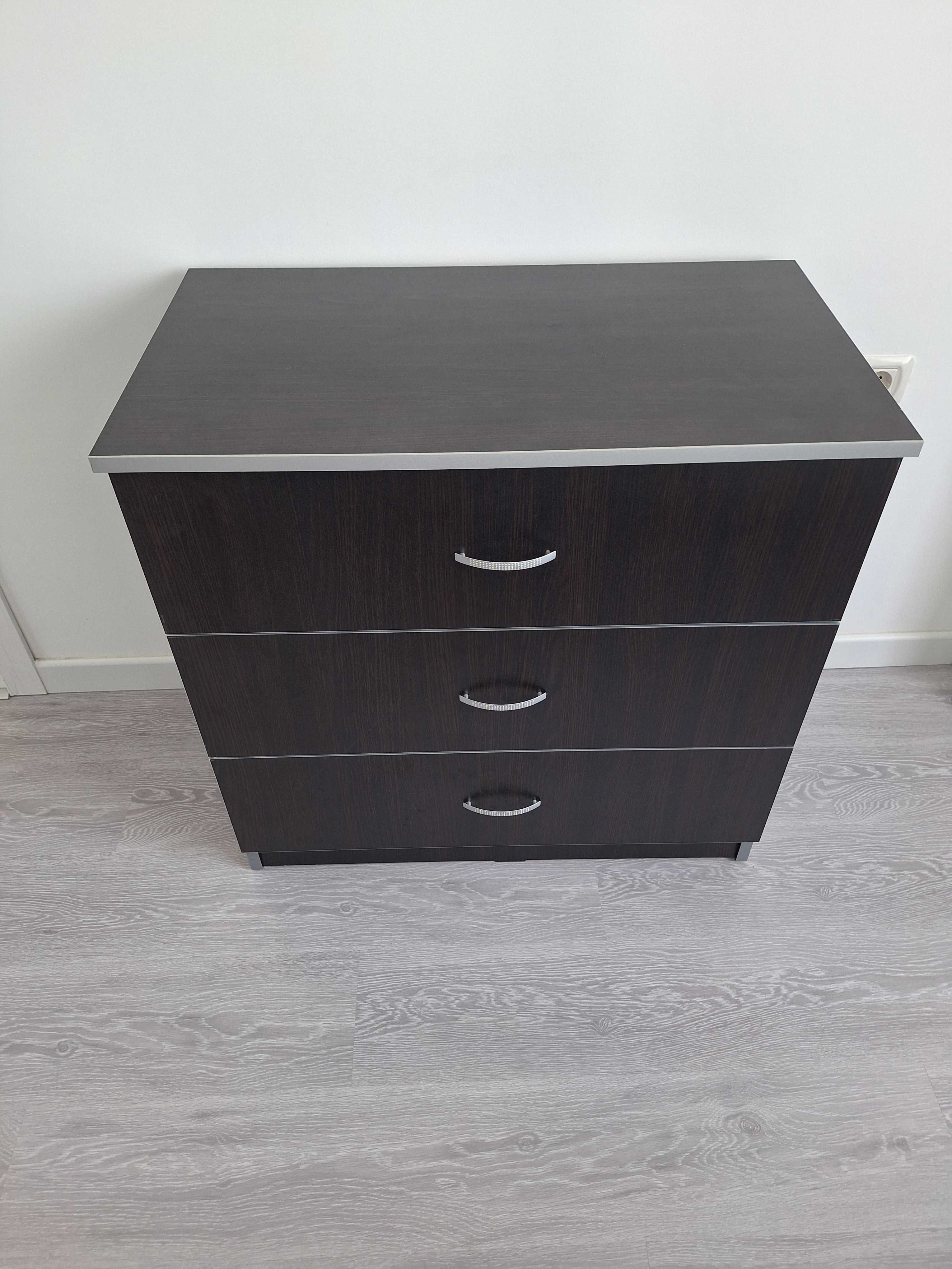 Mobilier dormitor, SH, culoare wenge, stare foarte buna!