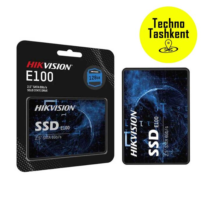 Hikvision E100 SSD, SATA, 128/256/512Гб, твердотельный накопитель