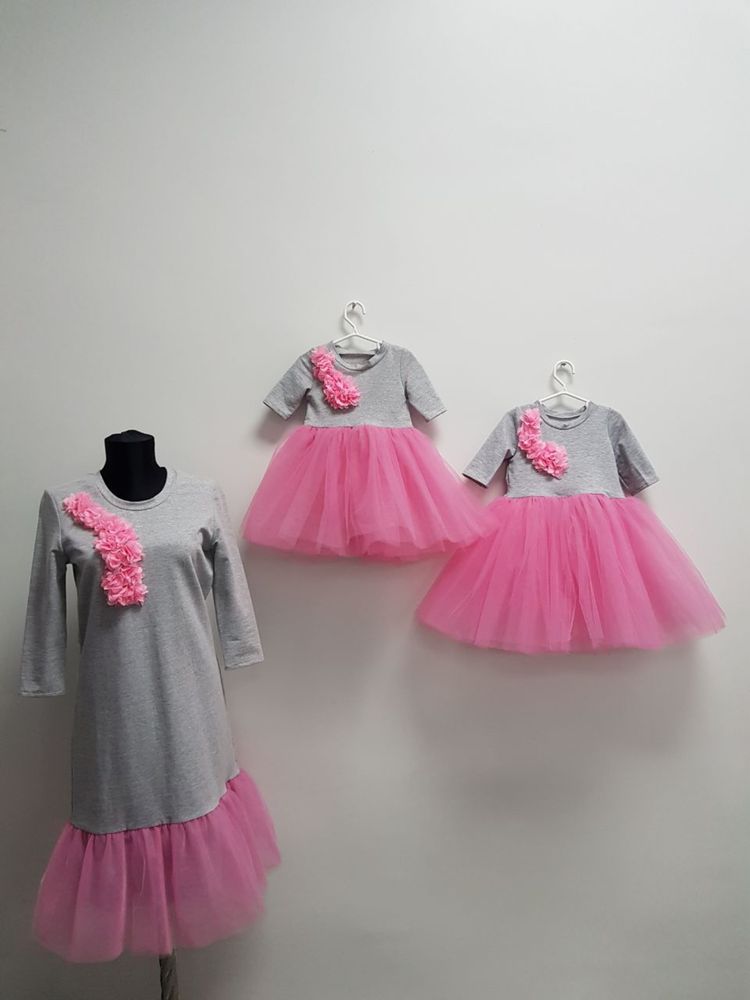 Продам платья для девочек и мамы в стиле family look