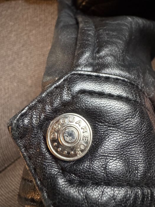 Яке Dsq2 едтествена кож и естествен косъм