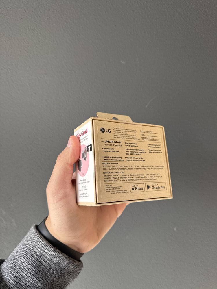 Casti LG Tone Free T90S / Sigilate