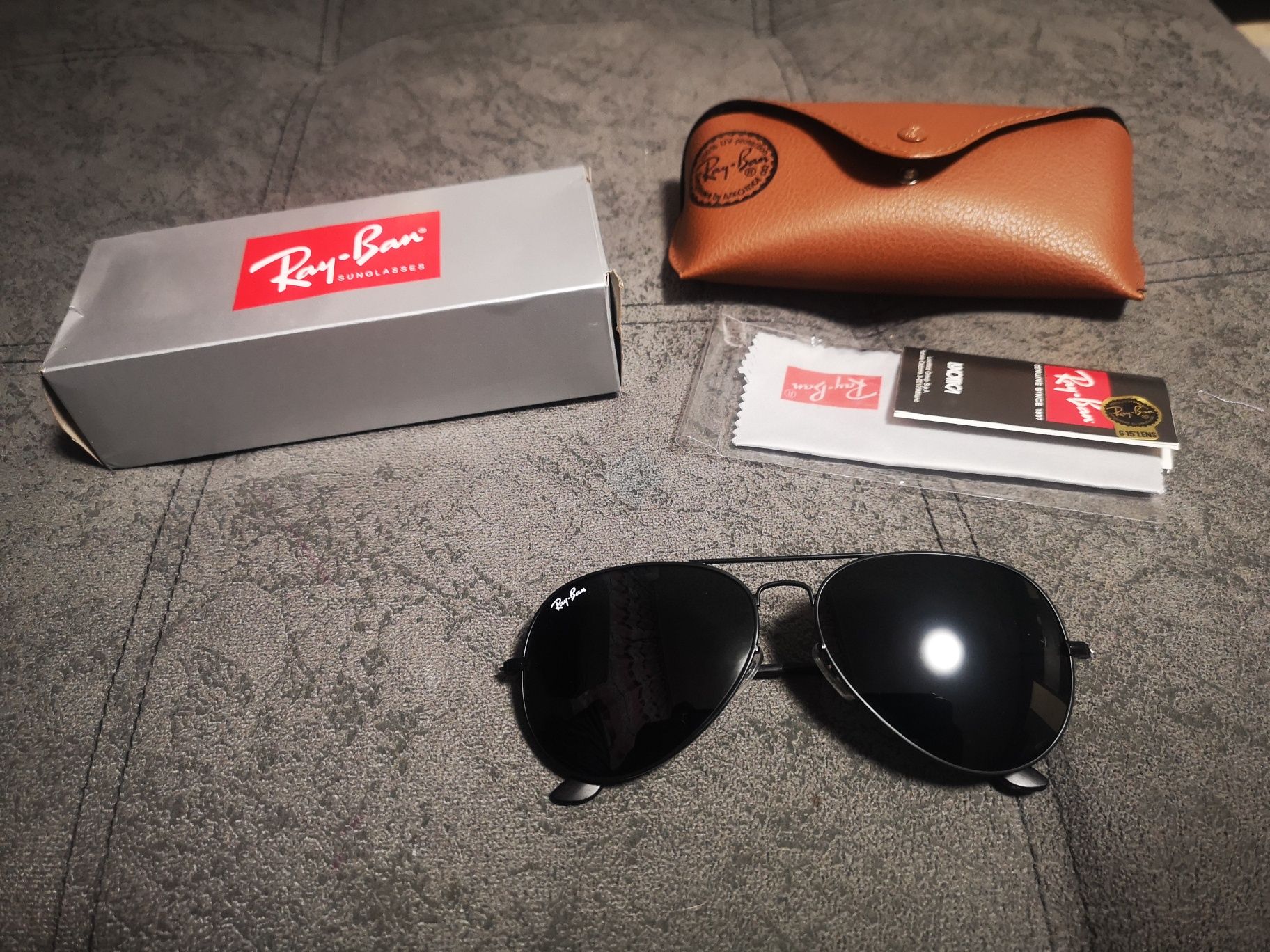Rayban aviator large metal