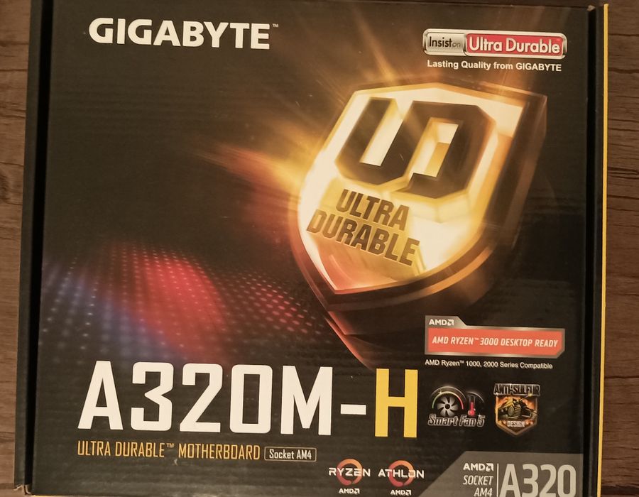 Продаётся комплект gigabyte a320m-h, ryzen 3 3100+ кулер