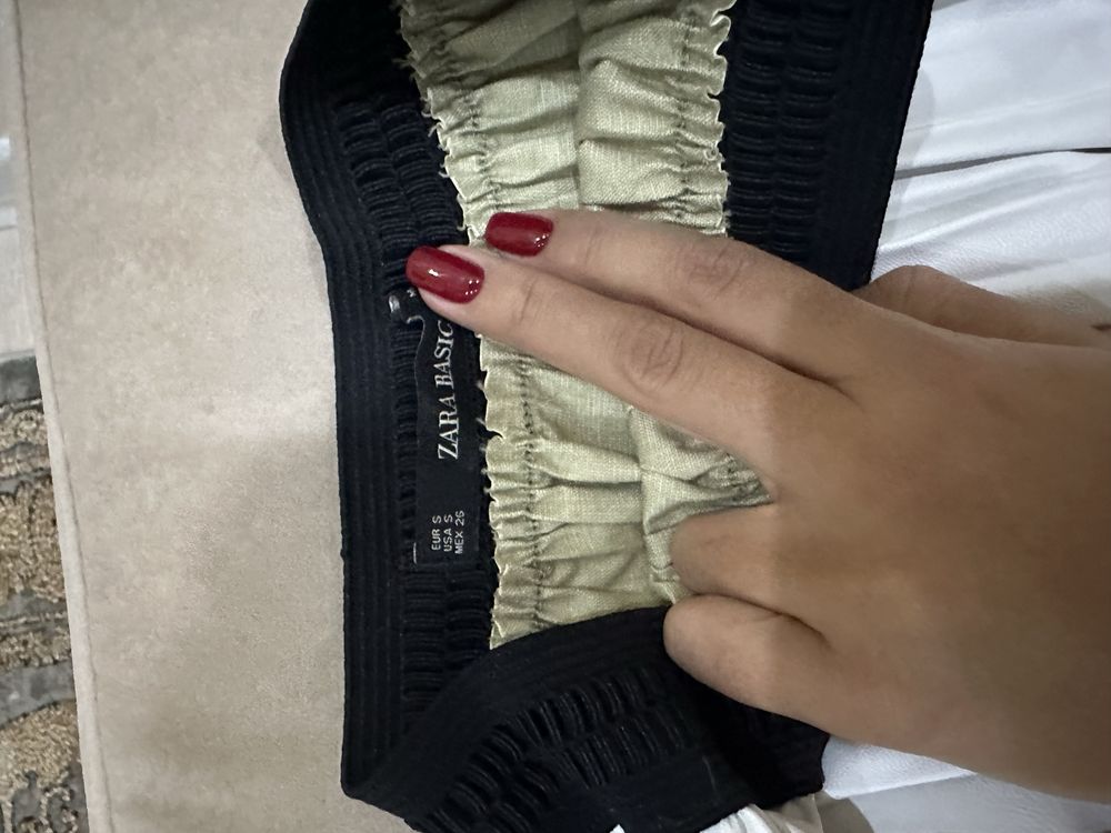 Новая белая юбка Zara