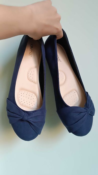 Обувки, балеринки 41, дамски, лилави