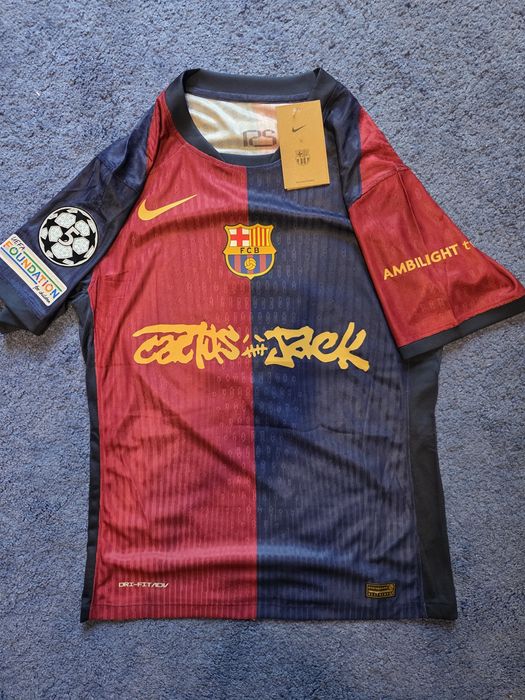 Tricou Barcelona Lamine Yamal Travis Scott player version