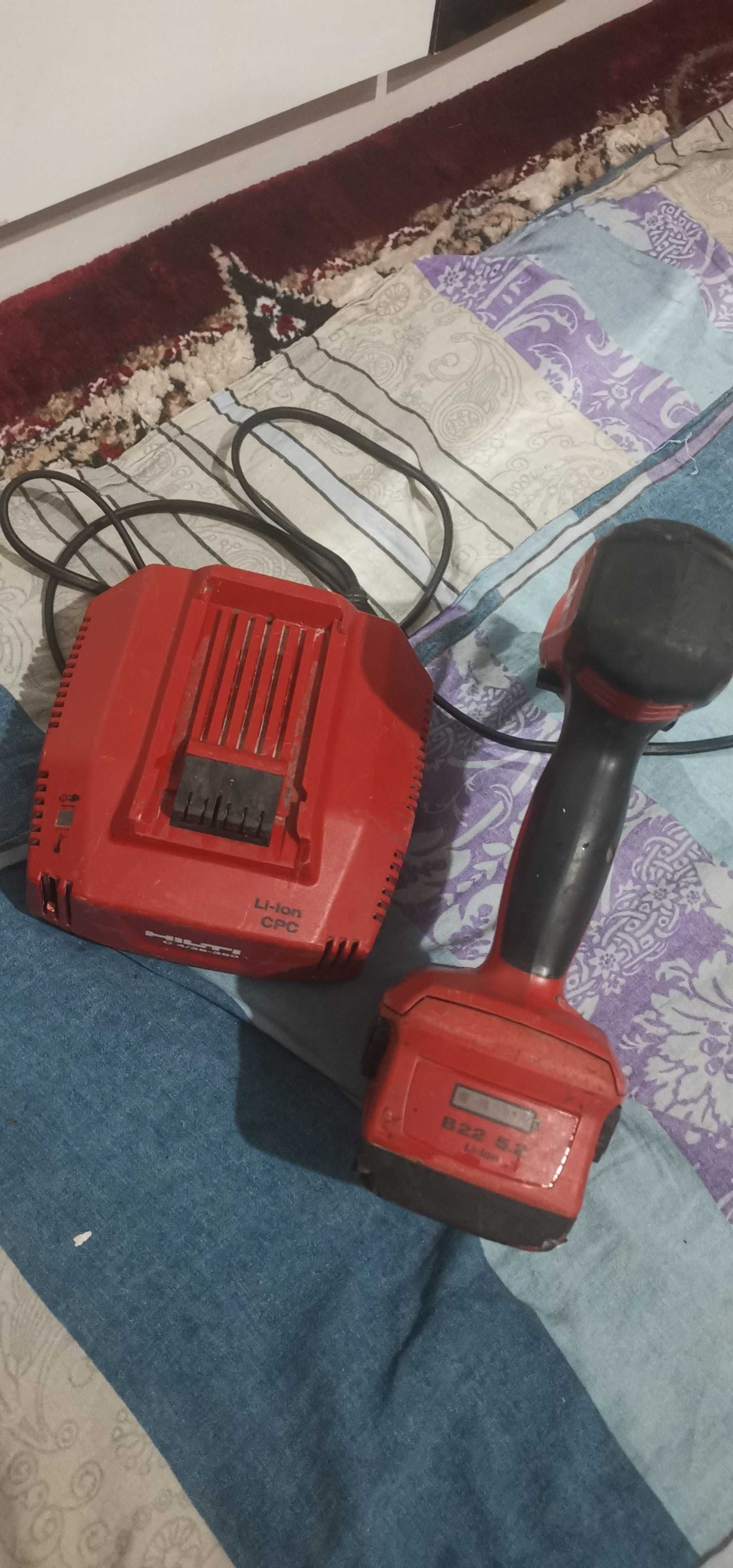 Шурпаверт hilti 22v 5.2A