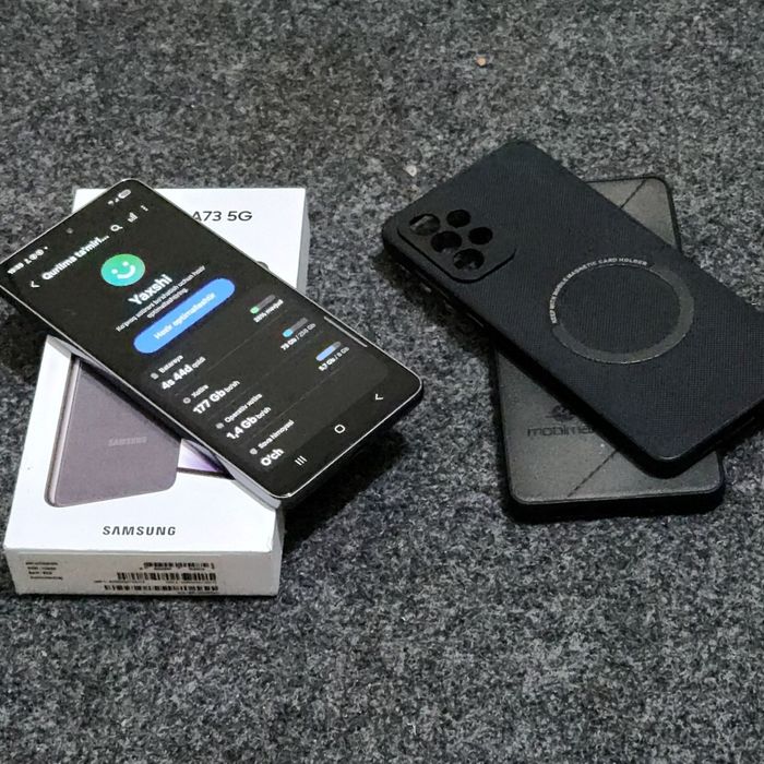 Samsung A73 8 256 karobka full