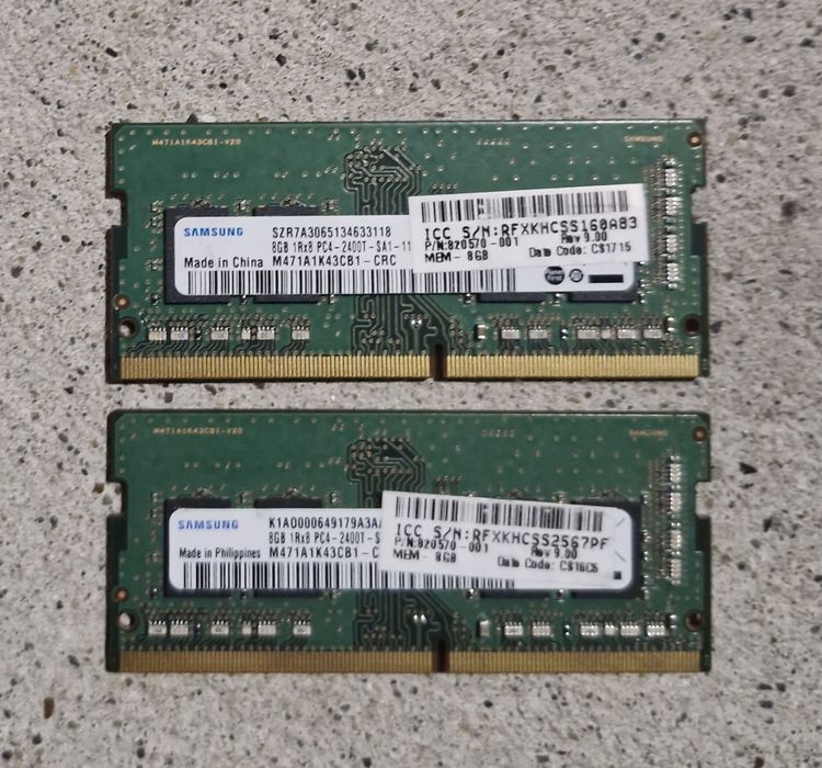 16 gb DDR4 Ram pt laptop