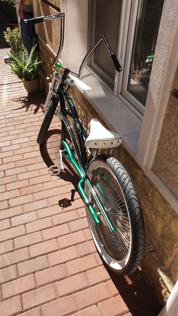 Bicicleta oraș Beach Cruiser Bike Lowrider
Custom Classic Single Speed