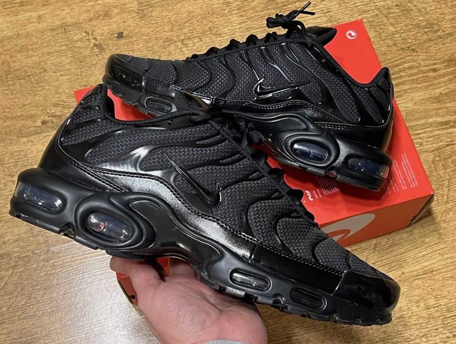 *IEFTIN* Adidasi Nike Tn Triple Black Premium - livrare verificare