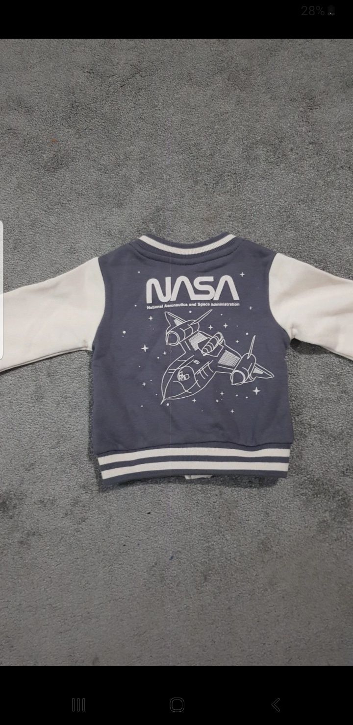 Geaca cu capse Nasa Primark mar 6/9luni