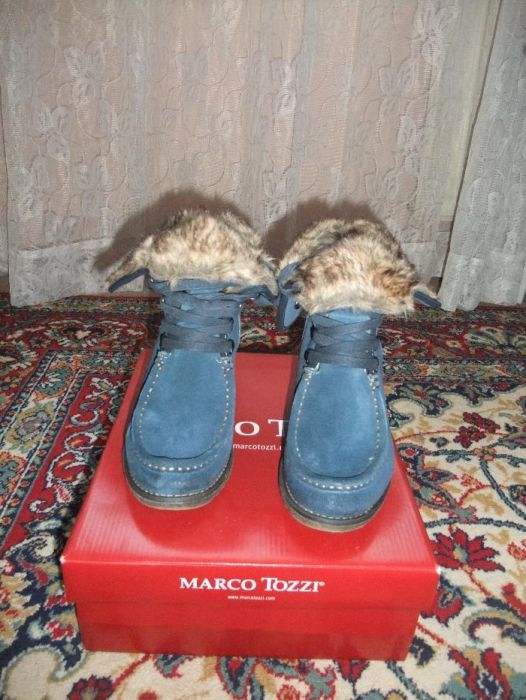 Пухкави боти Marco Tozzi №39 ест. кожа