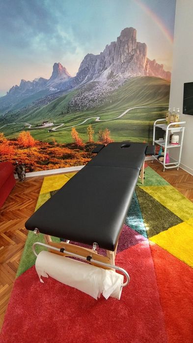 Masa masaj cu suport hartie