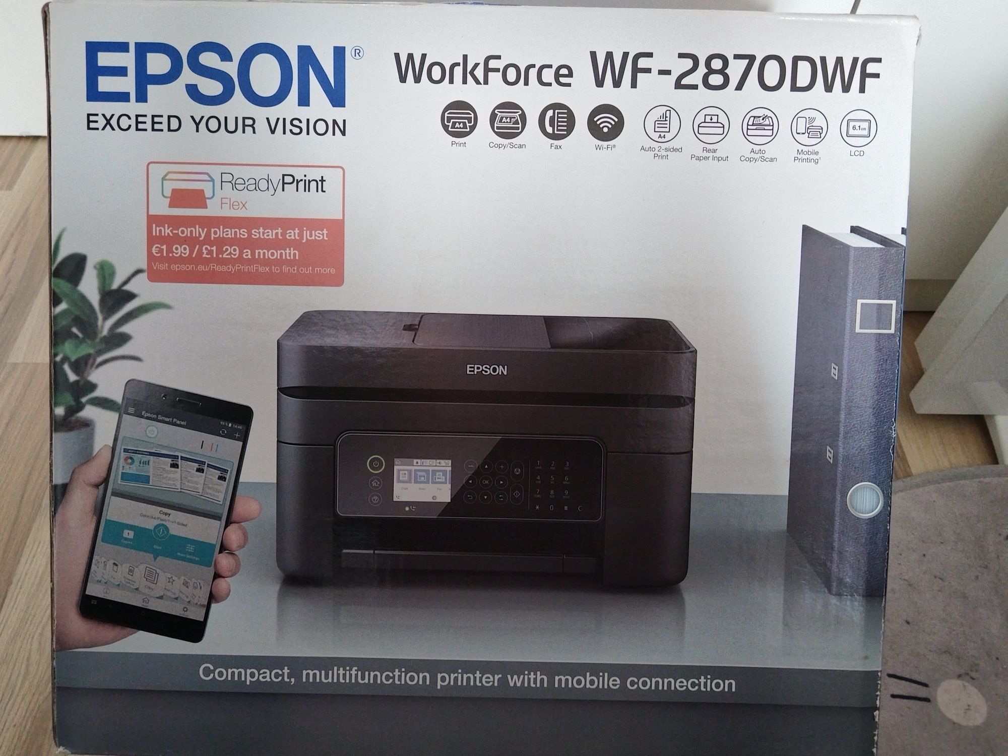 Принтер EPSON WF- 2870 DWF