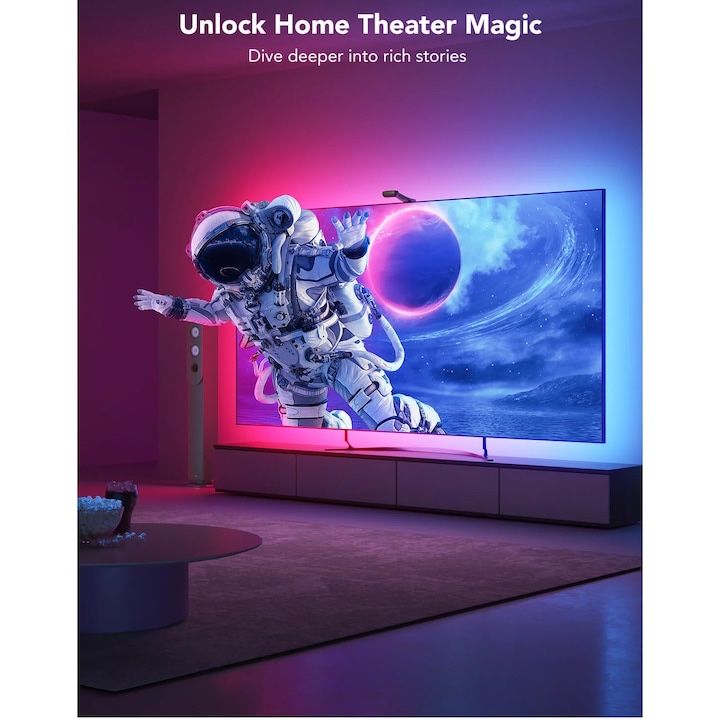 Smart Led лента - интелигентна подцветка Govee - DreamView T2 DUAL TV