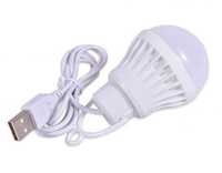 Lampa/Bec portabila LED, Alimentare USB, Camping si pescuit