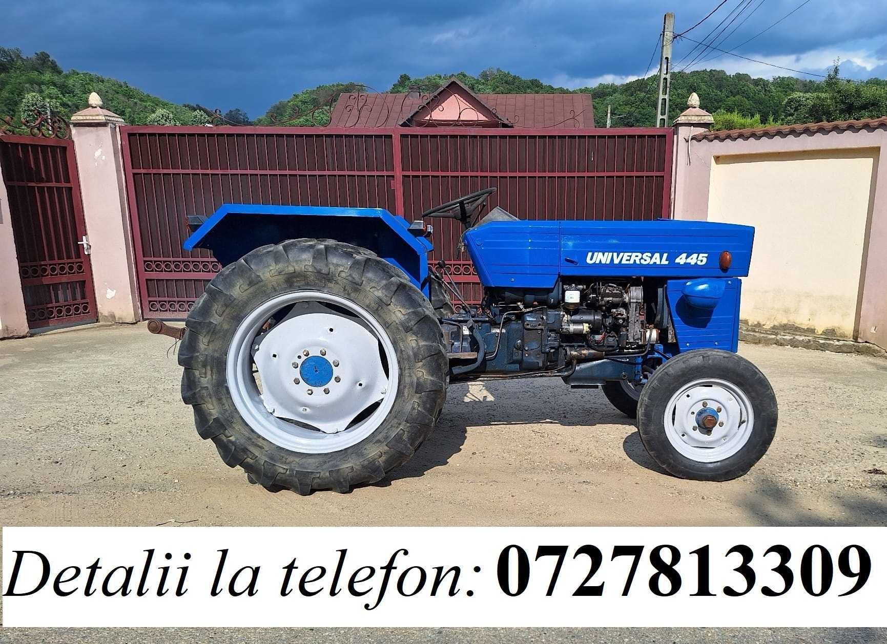 Tractor Universal 445, cutie de viteze cu 2 manete