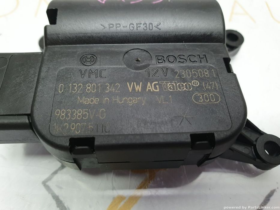 Motoras clapeta aeroterma V159 VOLKSWAGEN PASSAT Variant (3C5) [ 2005 - 2011 ] TDI 16V (BKP, CBAB) 103KW|140HP OEM 1K2907511C / 1K2 907 511 C