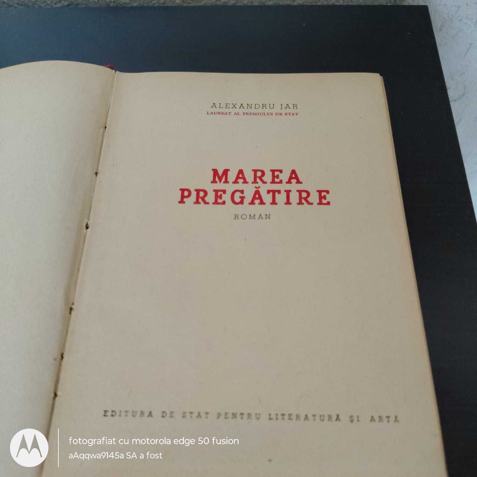 Marea pregatire - carte de Alexandru Jar