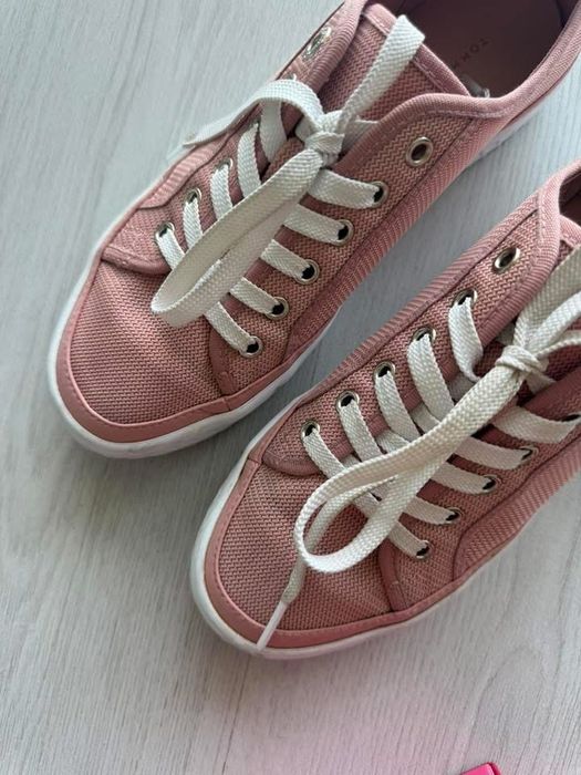 Розови кецове Tommy Hilfiger