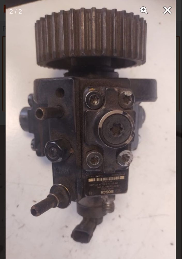 Pompa inalta presiune Alfa romeo 2.4 jtdm 0445010166