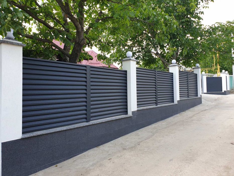 Garduri din sipca metalică plasa burdurata jaluzele orizontale