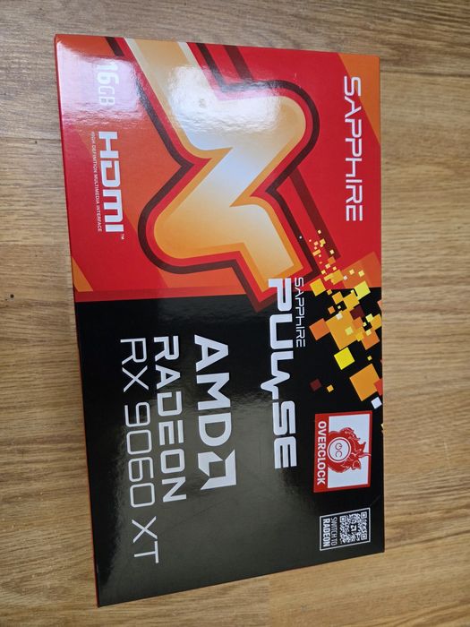 Placa video Sapphire Radeon RX 9060 XT PULSE OC 16GB GDDR6 128-bit