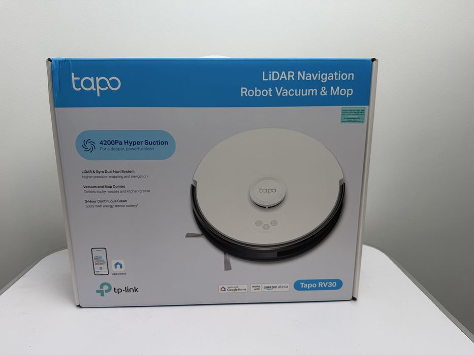 Aspirator Robot TP-Link Tapo RV30 cu functie mop NOU