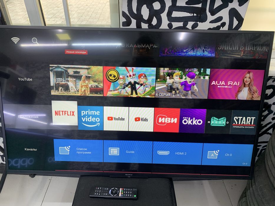 Телевизор Sony KDL 50WF665 50 дюймов 127см смарт тв