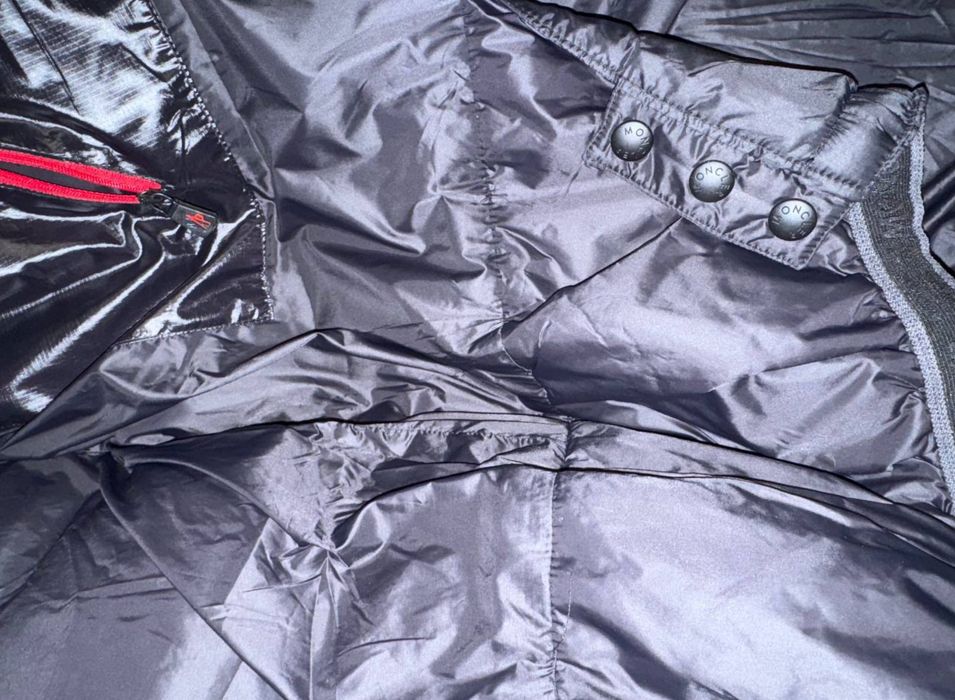 Moncler Grenoble Montgetech Giubbotto – Negru Lucios Original