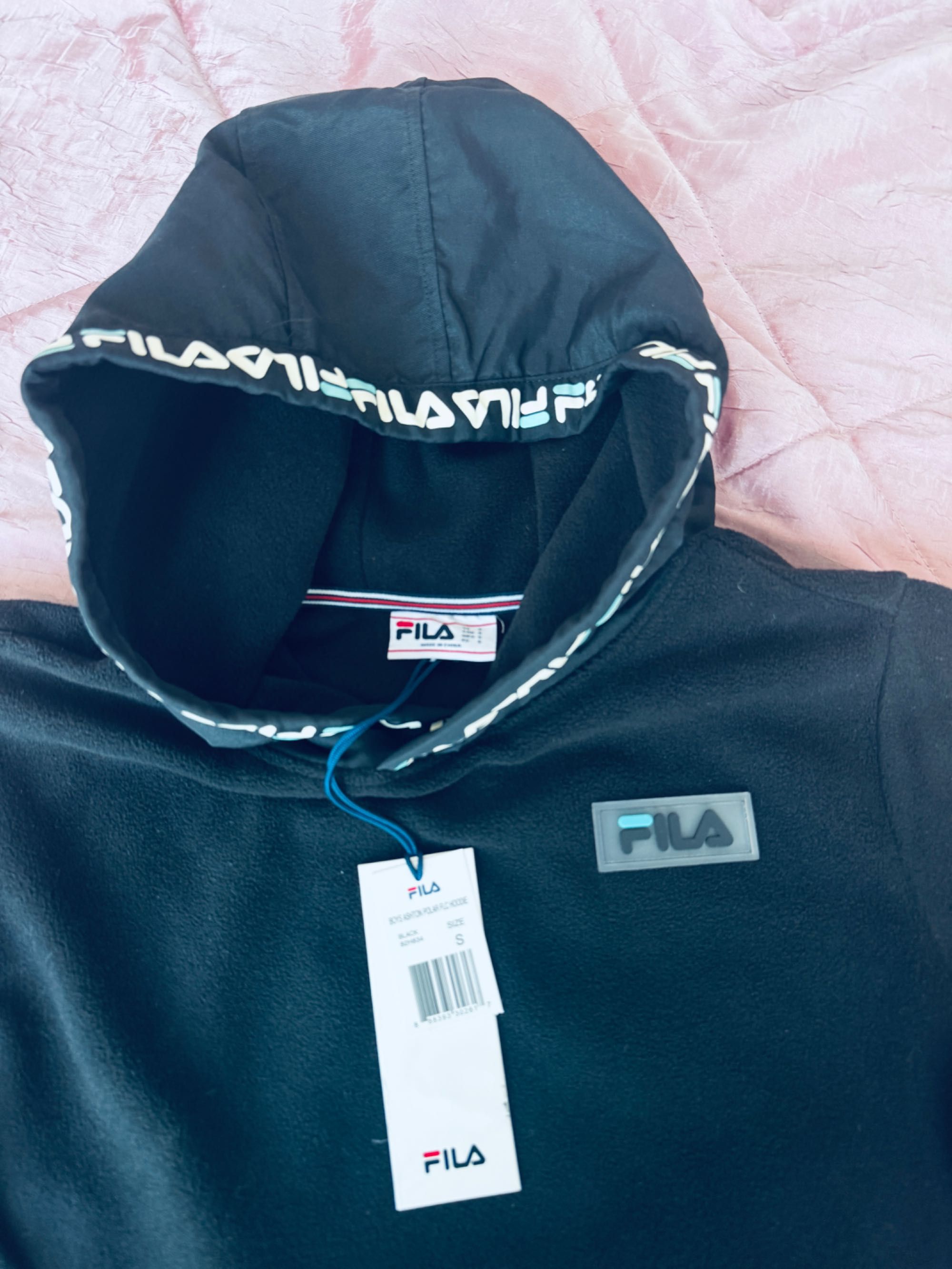 НОВ с Етикет Суичър FILA детски 140см