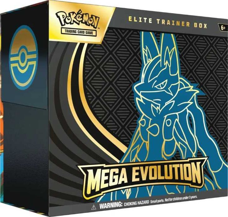 Pokemon TCG: Mega Evolution - Lucario - Elite Trainer Box, Lucario