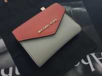 Michael Kors, кошелёк в три оборота, колорблок