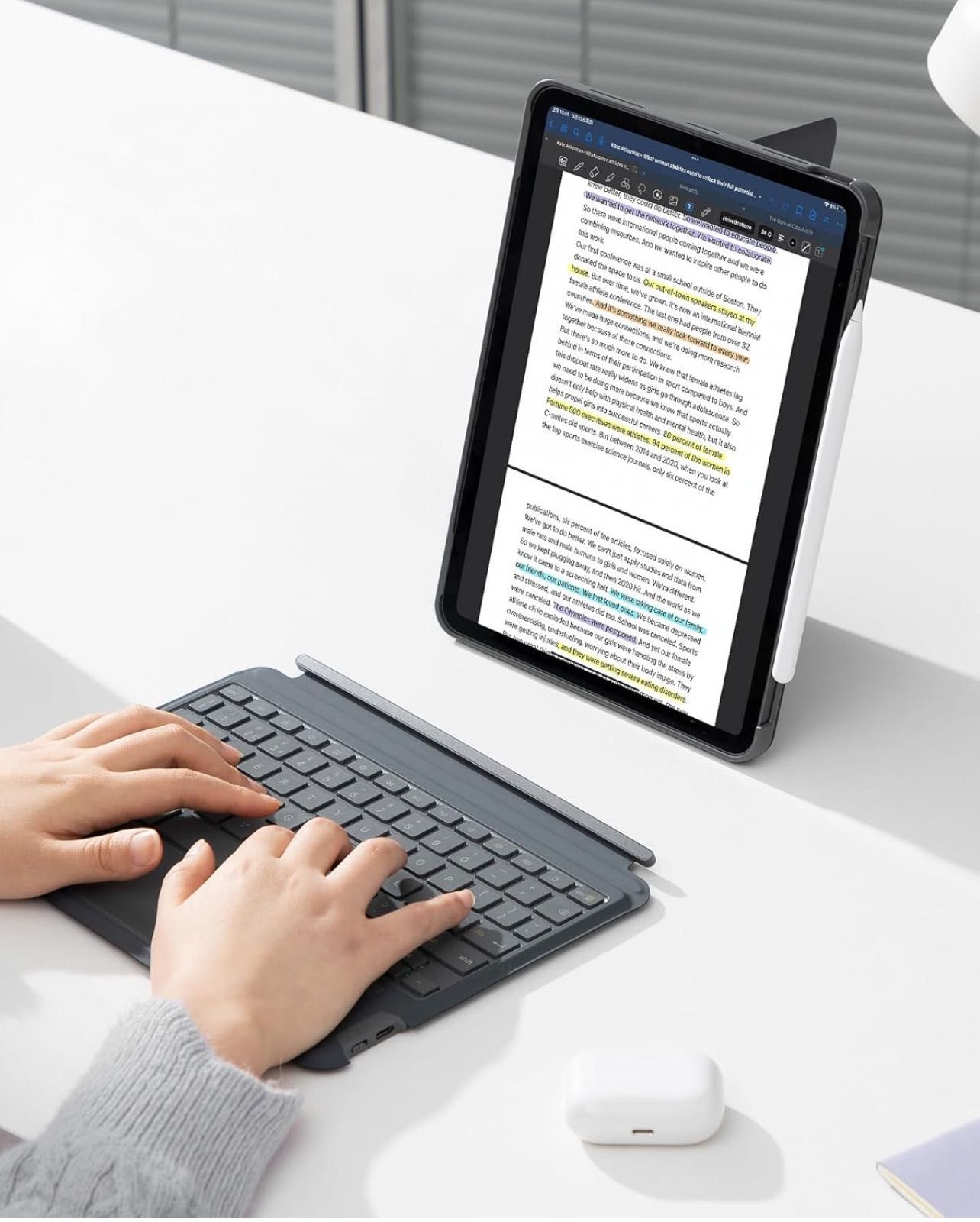 Inateck Detachable Keyboard Case for iPad Air 11 inch M3 2025/M2 2024