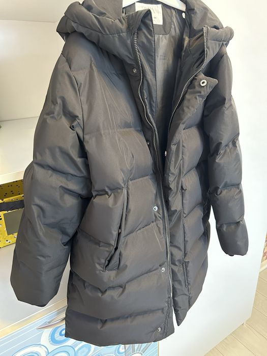 Geaca lunga cu puf  Zara