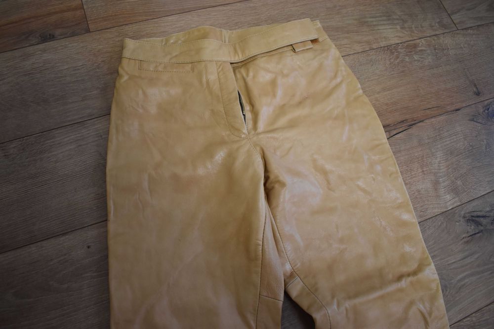 Pantaloni dama din piele naturala marca Gipsy