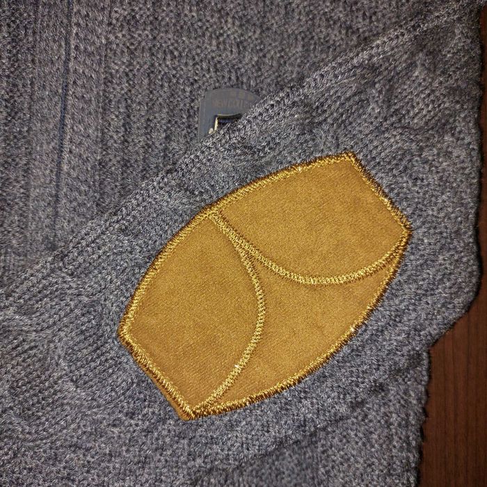 Pulover gros cu fermoar