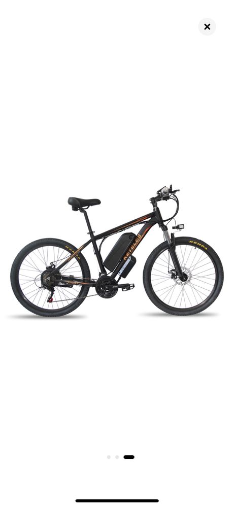 Електрически велосипед KETELES K820, Алуминий, 1000W, 26'', 48V, 18Ah