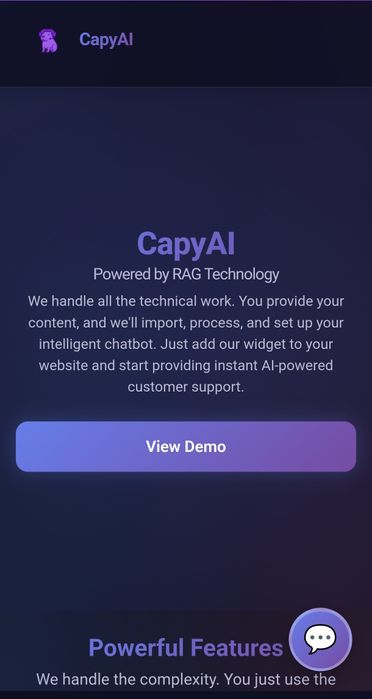 ChatBot AI bazat pe tehnologia RAG