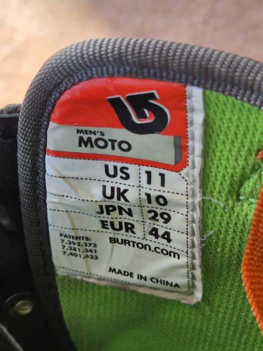 BOOTS Snowboard Burton Moto barbati 44