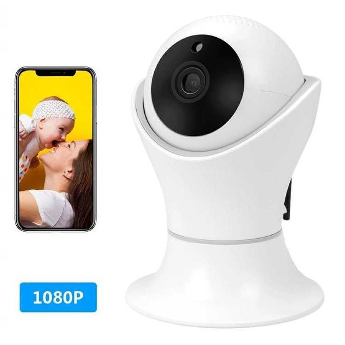 Установка Поворотная беспроводная FullHD камера 3Мп видеонаблюдения с