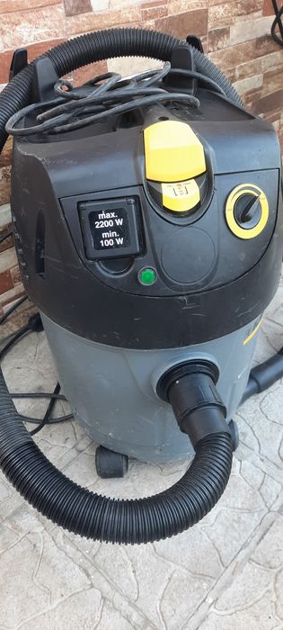 Прахосмукачка  Karcher  nt35/1 Tact Тупалка Сухо Строителство Почиства