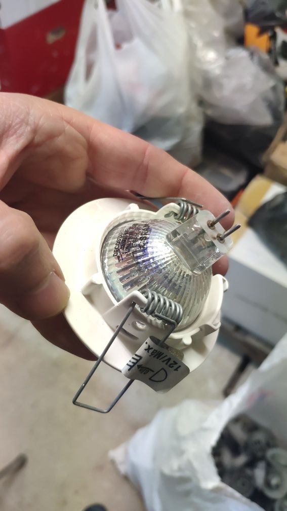 Матирани лунички за вграждане втаван и различни видове  лампи на 12v