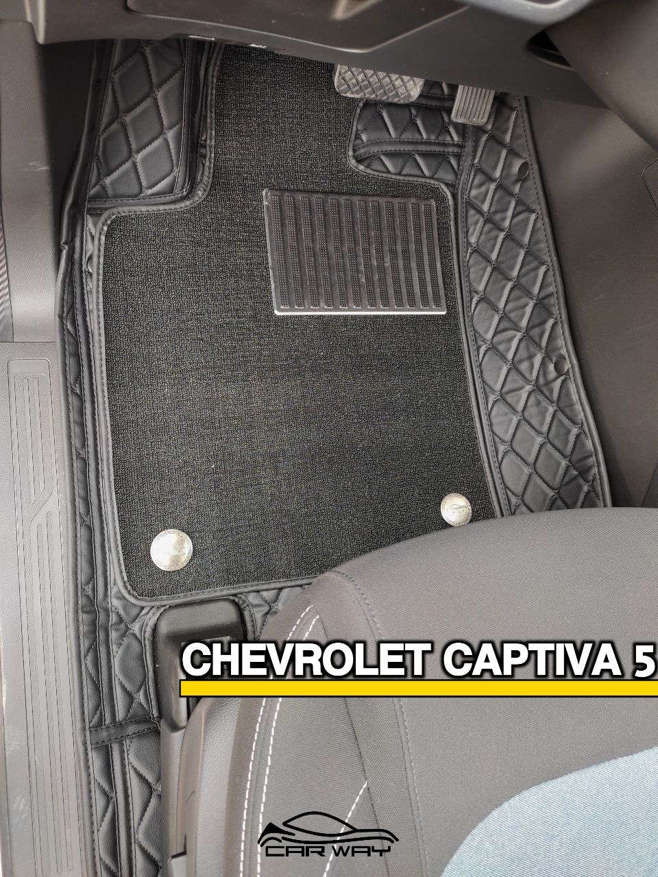 9D polik / коврики для Chevrolet Captiva 5