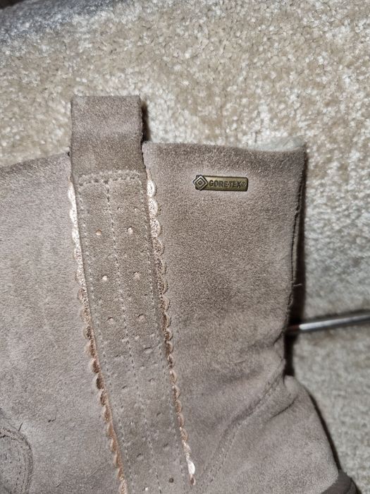 Ghete piele imblanite cu membrana Gore-tex 28